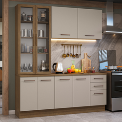 Color – Marrón/Crema