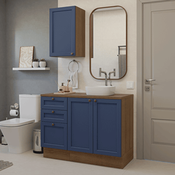 Color – Marrón/Azul