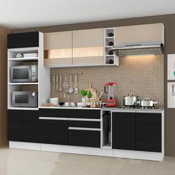 Color – Blanco/Negro/Crema