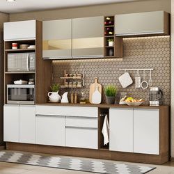 Color – Marrón/Crema/Blanco