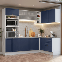 Color – Blanco/Azul