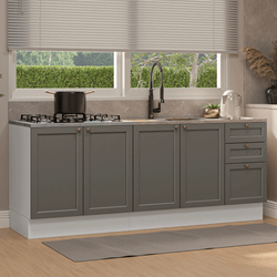 Color – Blanco/Gris