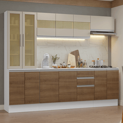 Color – Blanco/Marrón/Crema