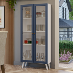Color – Blanco/Azul