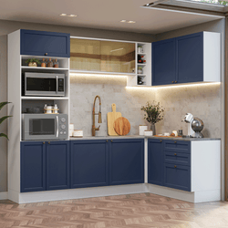 Color – Blanco/Azul