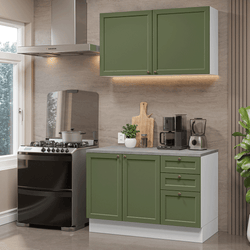 Color – Blanco/Verde