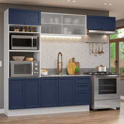 Color – Blanco/Azul