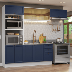 Color – Blanco/Azul