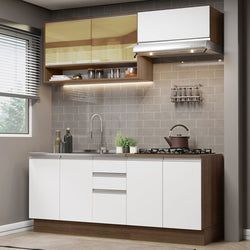 Color – Marrón/Blanco