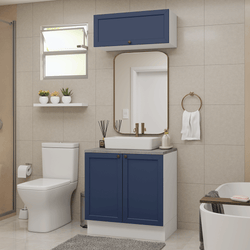 Color – Blanco/Azul