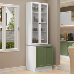 Color – Blanco/Verde