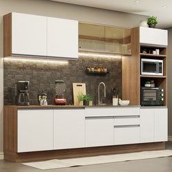 Color – Marrón/Blanco
