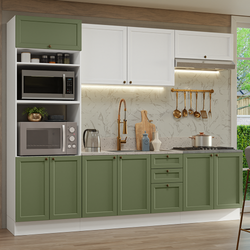 Color – Blanco/Verde