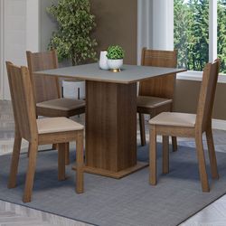 Color – Marrón/Gris/Sintético Beige