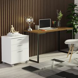 Color – Blanco/Marrón
