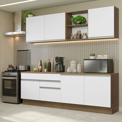 Color – Marrón/Blanco