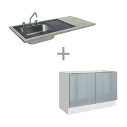 Color – Blanco/Gris