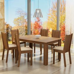 Color – Marrón/Sintético Beige