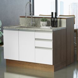 Color – Marrón/Blanco