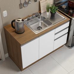 Color – Marrón/Blanco