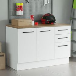 Color – Blanco/Marrón