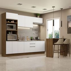 Color – Marrón/Blanco