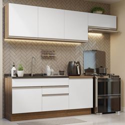 Color – Marrón/Blanco