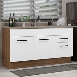 Color – Marrón/Blanco
