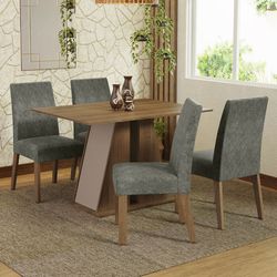Color – Marrón/Crema/Silver