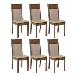 Color – Marrón/Crema/Sintético Beige