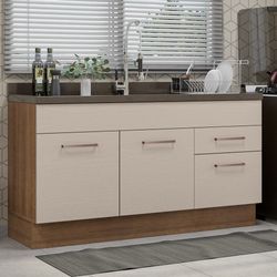 Color – Marrón/Crema