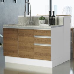 Color – Blanco/Marrón