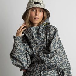 Farbe – Leo splashes dark grey/mushroom