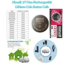 3V-Button-Cells – Maxell-3V