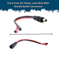 DC Jack with – Bullet