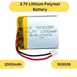 More-3.7V-Lipo – Generic-1000mAh
