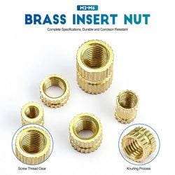 Brass Insert Nut (Loose)