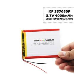 More-3.7V-Lipo – KP-4000mAh