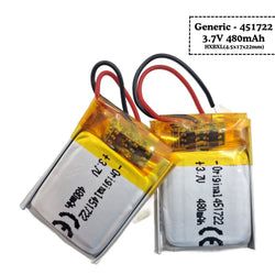 More-3.7V-Lipo – Generic-480mAh