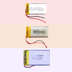 More-3.7V-Lipo – KP-600mAh