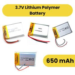 More-3.7V-Lipo – Generic-650mAh