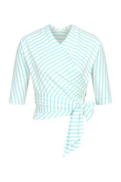 Farbe – Mintgrün gestreift