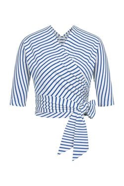 Farbe – Blau gestreift