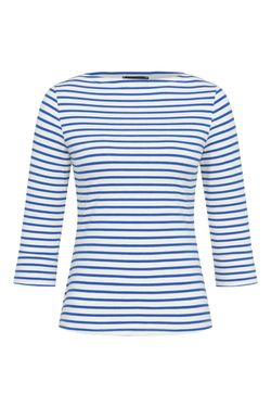 Print – Blau gestreift