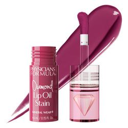Mineral Wear® Diamond Lip Oil Stain – Brilliant Berry