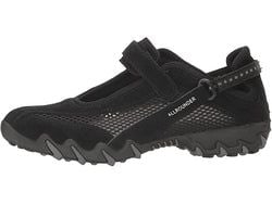 Color – Black Suede Open Mesh