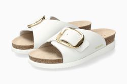White Sanded Leather