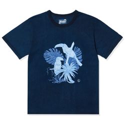 プリントコットンTシャツ