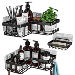 Negru carbune,Etajera baie