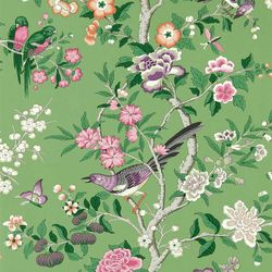 China Green & lotus Pink